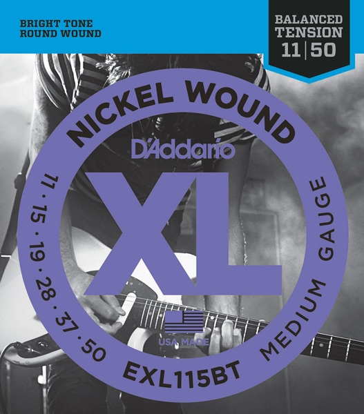 D'Addario EXL115BT XL Balanced Tension (11-50)《エレキギター弦》【10セット】｜昭和32年創業の老舗　クロサワ楽器