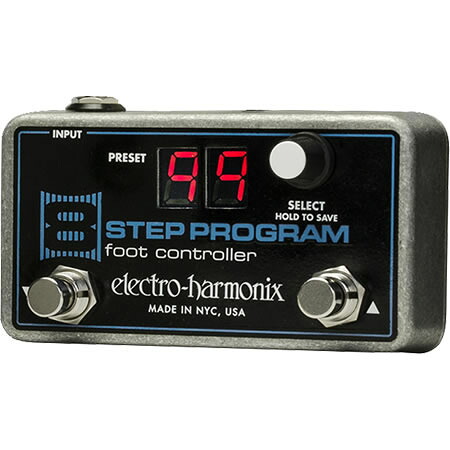 electro-harmonix 8 StepProgram Foot Controller [Remote Preset Controller] (フット・コントローラー)(ご予約受付中)