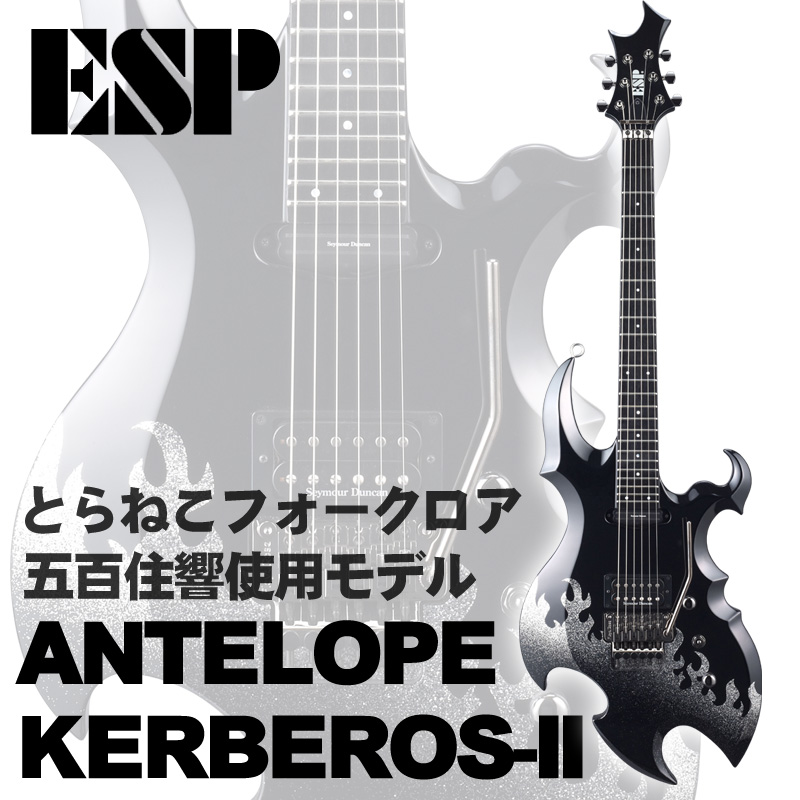 期間限定送料無料 Esp Antelope Kerberos Ii とらねこフォークロア アンテロープケルベロス 受注生産品 Smtb U 昭和32年創業の老舗 クロサワ楽器 正規品 Hazle Com