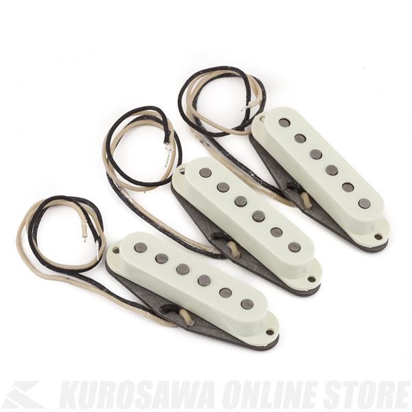 Fender Pure Vintage '65 Strat Pickup Set, Vintage White《ピックアップ/ストラトキャスター用》(ご予約受付中)｜昭和32年創業の老舗　クロサワ楽器