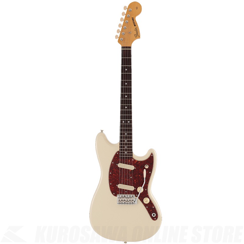 【美品】フェンダージャパン ムスタング チャームスタング Fender Made in Japan CHAR MUSTANG Olympic White〈フェンダー