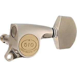 Gotoh / ゴトー SG510 Series for Standard Post SGS510Z (X Nickel / A01) [対応ヘッド: L3+R3 ] 《ギターペグ6個set》 【送料無料】(受注生産品)｜昭和32年創業の老舗　クロサワ楽器