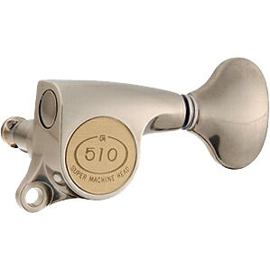 Gotoh / ゴトー SG510 Series for Standard Post SGS510Z (X Nickel / S5) [対応ヘッド: L6/R6/L3+R3] 《ギターペグ6個set》 【送料無料】(受注生産品)｜昭和32年創業の老舗　クロサワ楽器