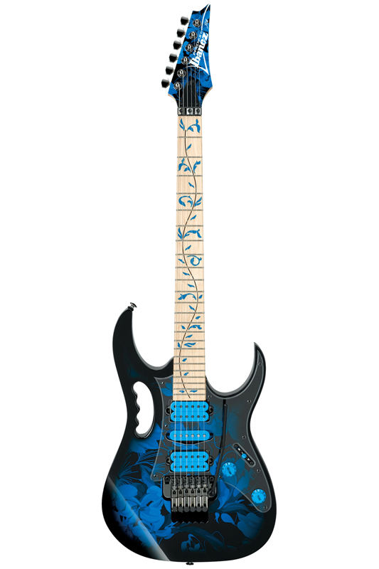 Ibanez Jem77p Bfp Steve ギブソン Vai スティーブヴァイ Blue ビオラ Floral Pattern ストラップラバー付 アコギ 福ケース付 マンスリープレゼント 納期未定 ご予約受付中 昭和32年創業の老舗 クロサワ楽器 エレキギター アイバニーズ