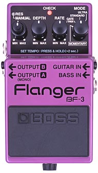 BOSS BF-3 フランジャー 【送料無料】(ご予約受付中)｜昭和32年創業の老舗　クロサワ楽器