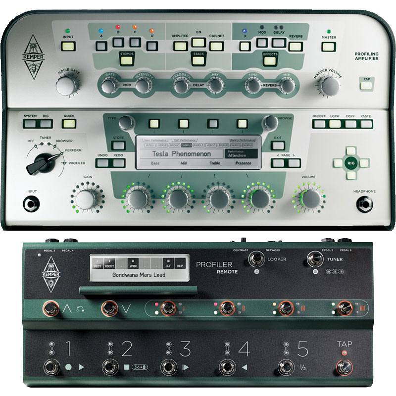 KEMPER PROFILER HEAD WHITE + REMOTE 《アンプヘッド＋フットコントローラー》【送料無料】【ご予約受付中】｜昭和32年創業の老舗　クロサワ楽器