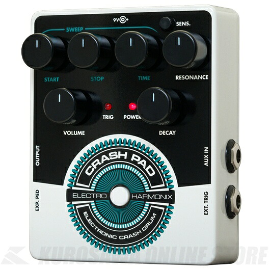 electro-harmonix Crash Pad [Electronic Crash Drum] (ドラムシンセ)｜昭和32年創業の老舗　クロサワ楽器