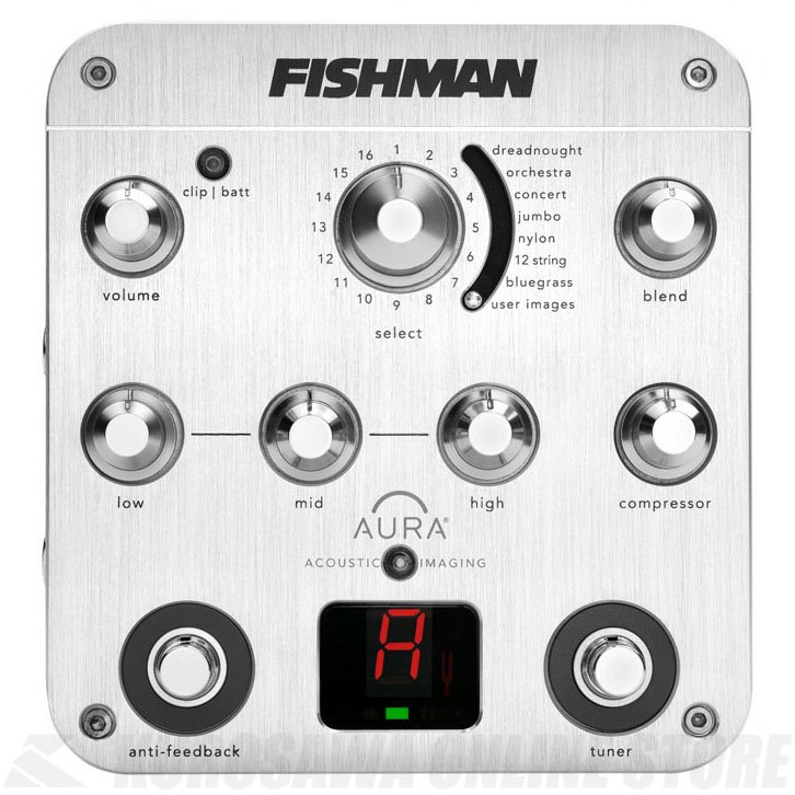 楽天市場】Fishman Aura Spectrum DI Preamp [PRO-AUR-SPC