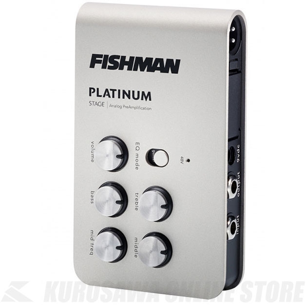 バーゲンセール Fishman Platinum Stage EQ DI Analog Preamp PRO-PLT