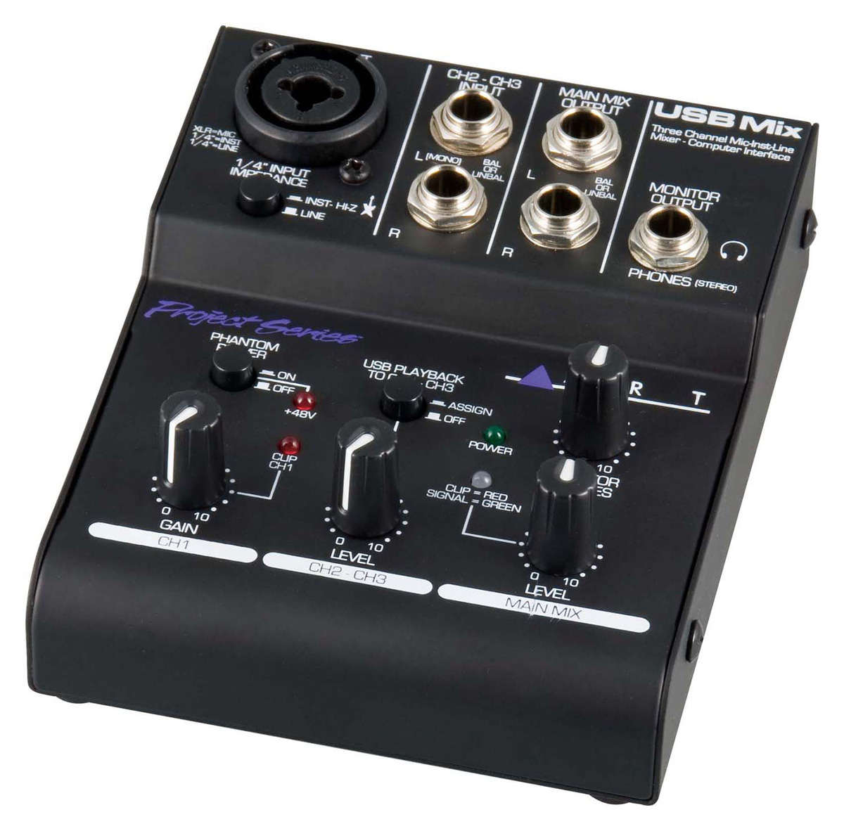 送関込 TECH 4ch Mixer TM-4 ACアダプタ付 4チャンネルミキサー - 通販