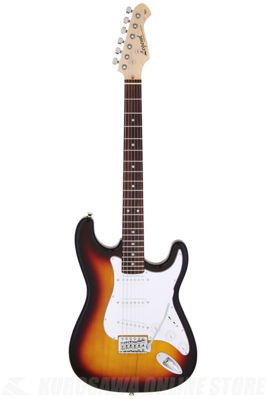 ギター　legend ストラトタイプ LST-Z 3TS 3トーンサンバースト Legend LST-Z/3TS(3 Tone Sunburst) ストラトキャスタータイプ
