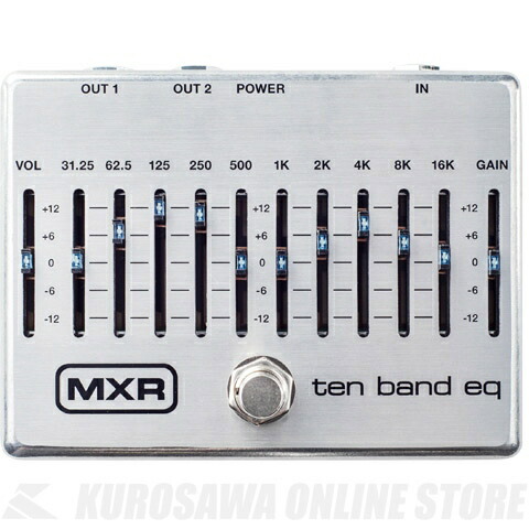 【動作確認済み】MXR KFK-1 10 BAND EQ ギターエフェクター Amazon | MXR KFK-1 10 BAND EQ | イコライザー | 楽器・音響機器