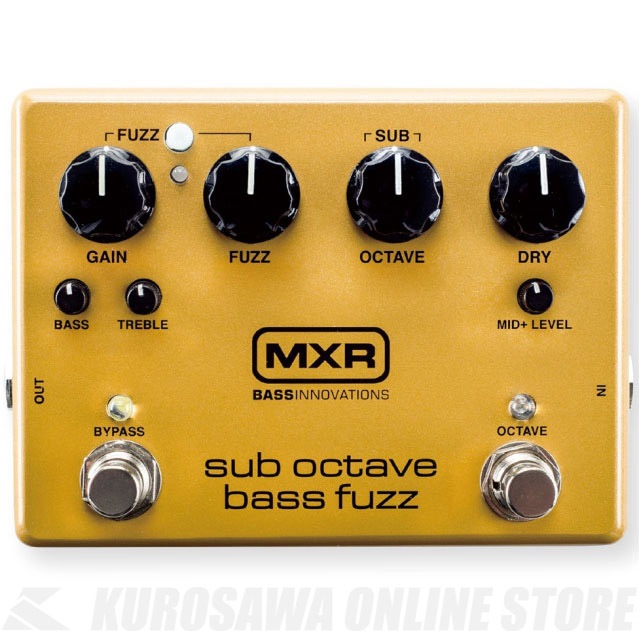 限定価格セール！】 MXR M287 sub octave bass fuzz《エフェクター/ベース用オクターブファズ》 再再販！  -rshaji-jakarta.com