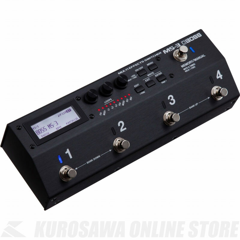 ギター MS-3 楽天市場】BOSS MS-3 Multi Effects Switcher マルチ