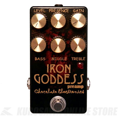 Chocolate Electronics Iron Goddess Preamp　[3342] (プリアンプ)(送料無料)(ご予約受付中)｜昭和32年創業の老舗　クロサワ楽器