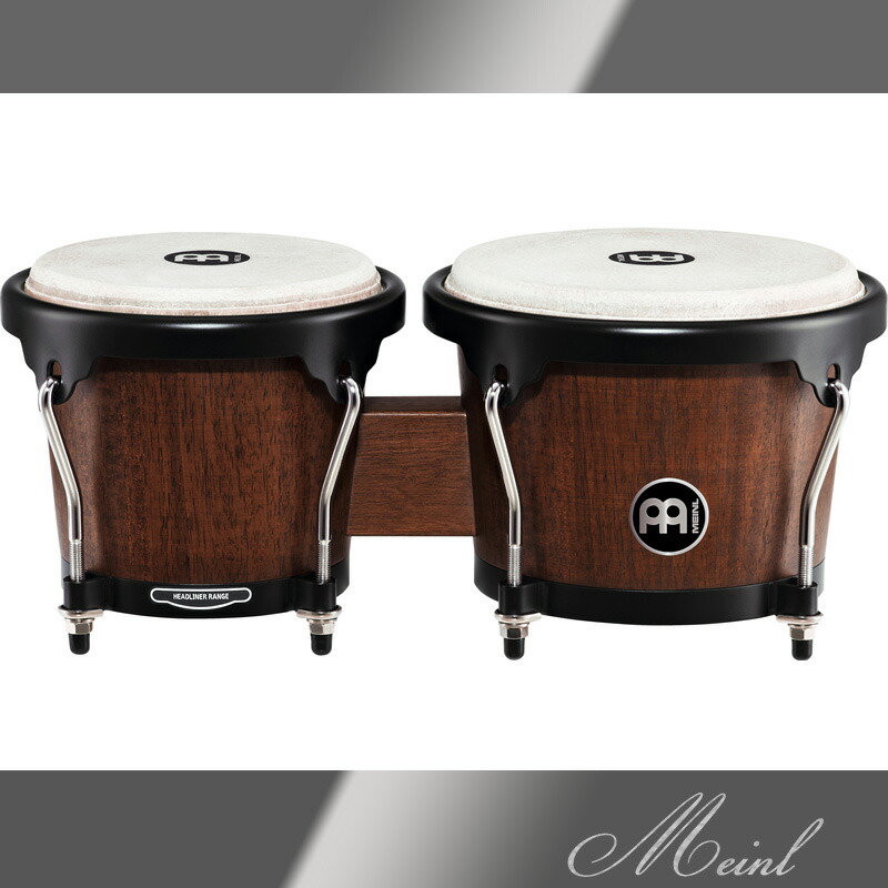 楽天市場】Meinl マイネル Headliner Series Wood Bongo 6 3/4