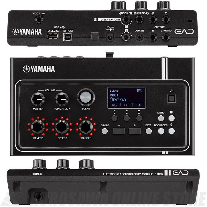 YAMAHA EAD10 エレクトロニックアコースティックドラムモジュール EAD10 エレクトロニック アコースティック ドラムモジュール