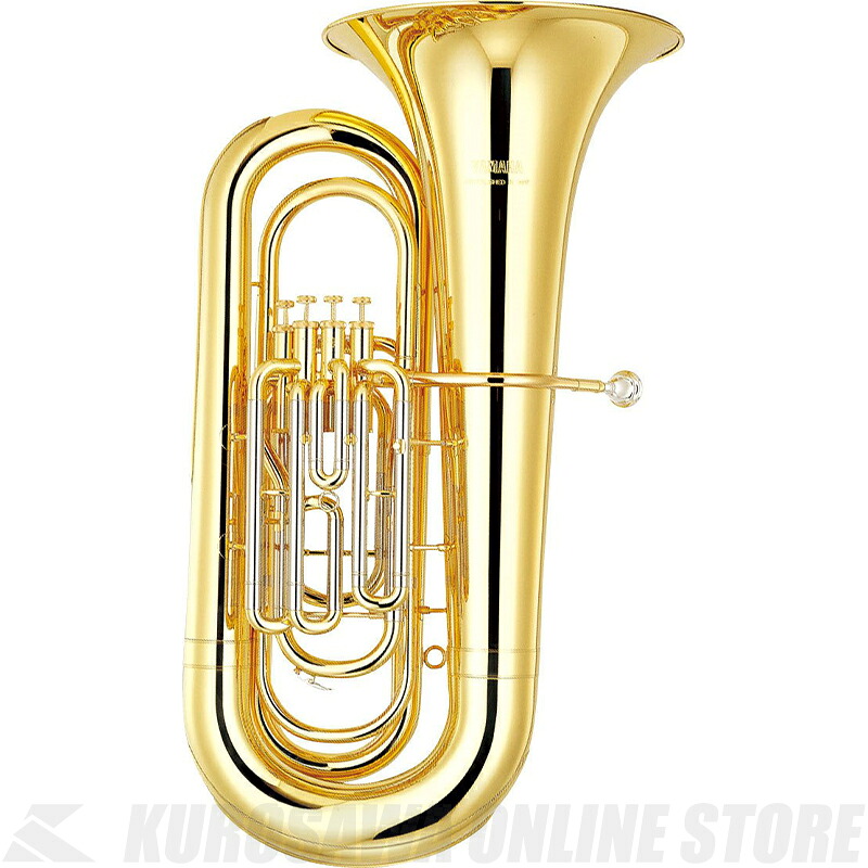 YAMAHA YBB-321II【B♭チューバ】【クリアラッカー】【4ピストン】【小物セット付】【お取り寄せ】【送料無料】【ONLINE STORE】|昭和32年創業の老舗 クロサワ楽器