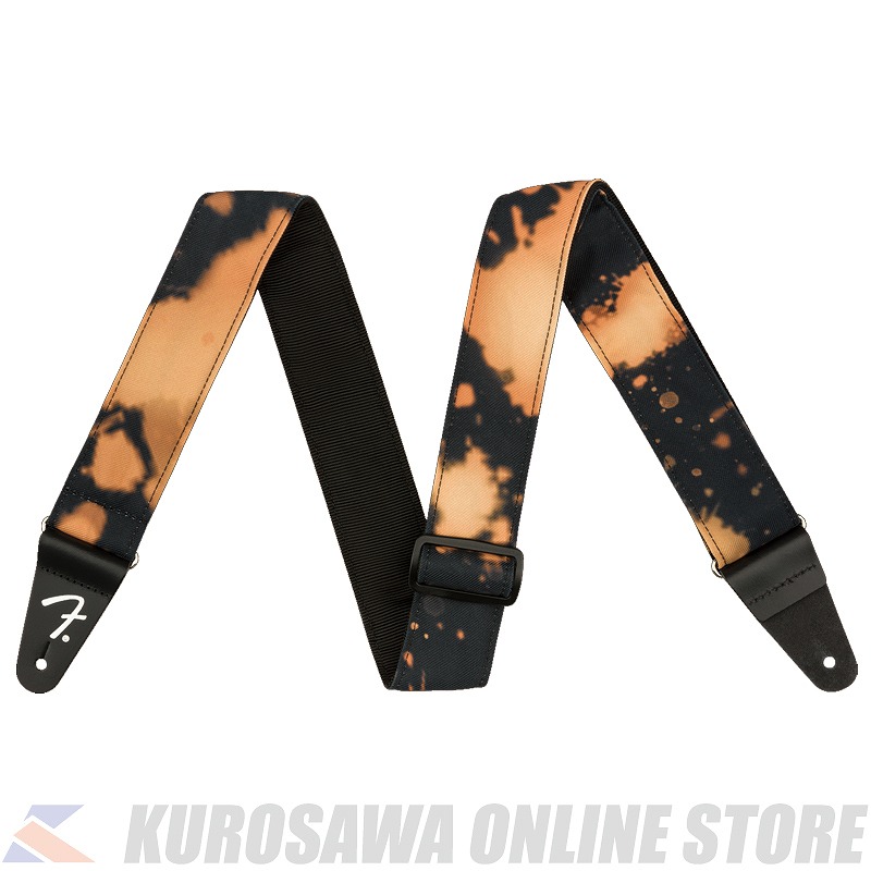Fender Tie Dye Acid Wash Strap, Black (ご予約受付中)