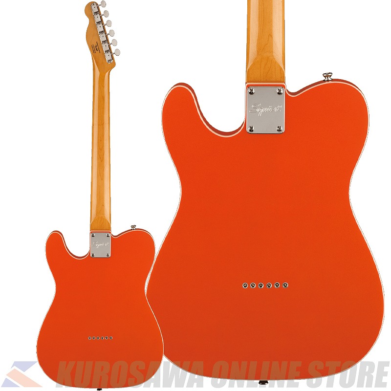 SquierbyFenderFSRClassicVibe'60sCustomTelecaster,Laurel,CandyTangerine【数量限定】(ご予約受付中)