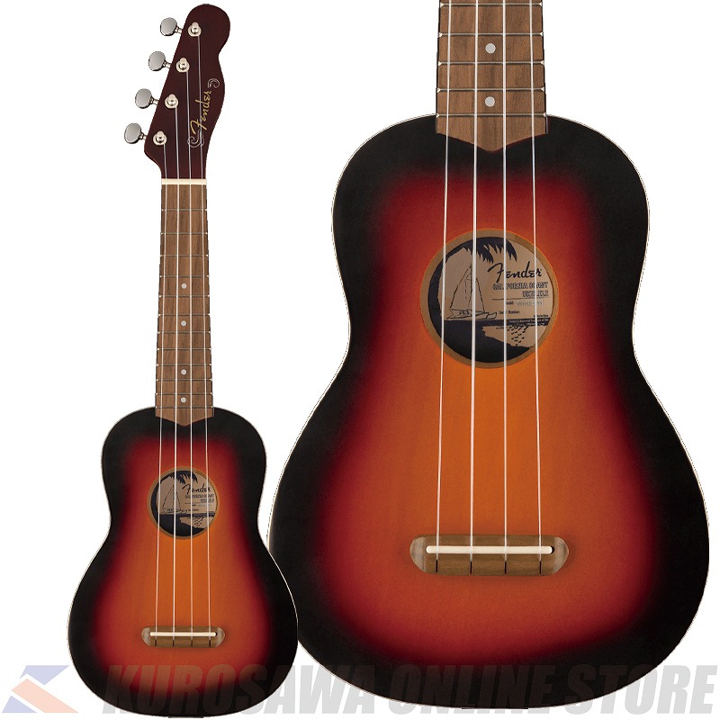 Fender Avalon 2 Color Fingerboard Sunburst Tenor Ukulele Walnut Yrk テナーウクレレ フェンダー お洒落 Tenor