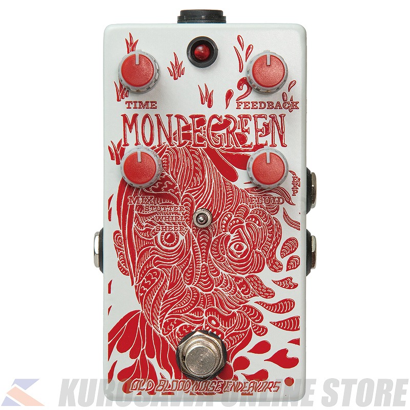 Old Blood Noise Endeavors MONDEGREEN Weird Digital Delay (ご予約受付中)|昭和32年創業の老舗 クロサワ楽器