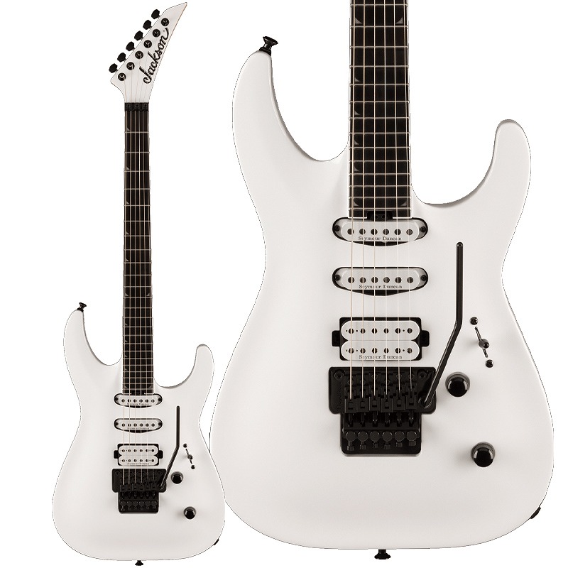 Jackson Pro Plus Series Soloist SLA3 Snow White (ご予約受付中)|昭和32年創業の老舗 クロサワ楽器