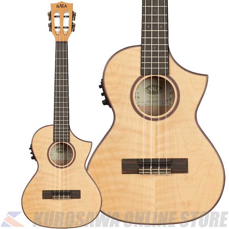 KALA ALL SOLID FLAME MAPLE CUTAWAY TENOR W/ EQ [KA-ASFM-T-CE] (ご予約受付中)｜昭和32年創業の老舗　クロサワ楽器