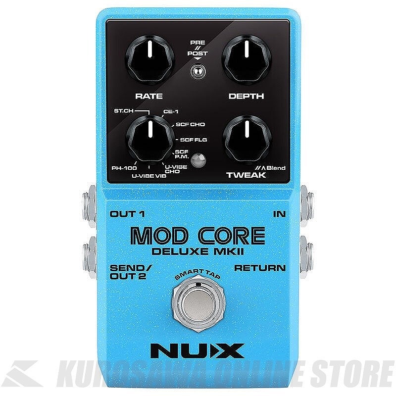 NUX MOD CORE ギターエフェクター　モジュレーション Amazon.co.jp: NUX Mod Core Deluxe マルチモジュレーション