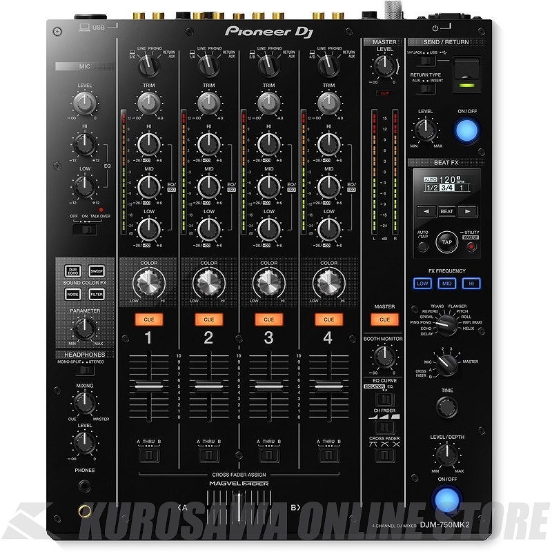 楽天市場】Pioneer Dj DJM-450 rekordbox対応 Beat FX搭載 2ch