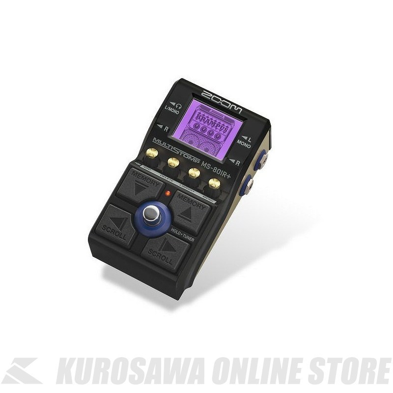 ZOOM MS-80IR+ 【マルチエフェクター】｜昭和32年創業の老舗　クロサワ楽器