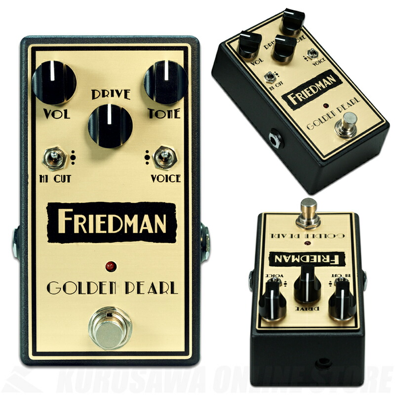 Friedman Golden Pearl ギターエフェクター FRIEDMAN GOLDEN PEARL｜ミュージックランドKEY