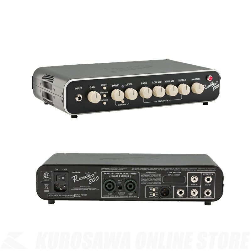 Fender Rumble 200 HEAD ベース アンプヘッド Fender Rumble 200 - 200-Watt Bass Head | Sweetwater