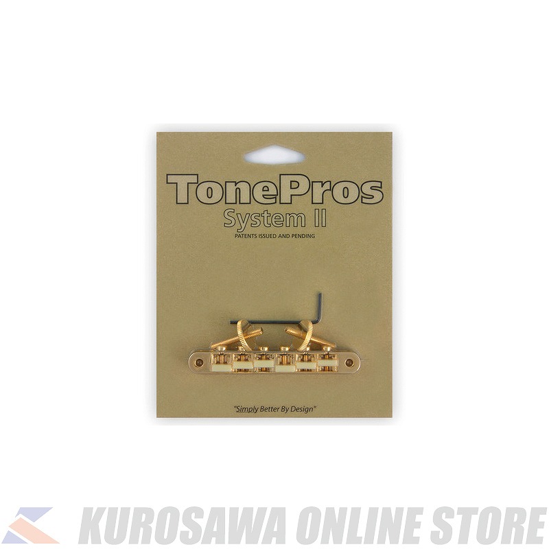 TonePros AVR2G-G TonePros Replacement ABR-1 Tuneomatic with &ldquo;G Formula&rdquo;saddles｜昭和32年創業の老舗　クロサワ楽器