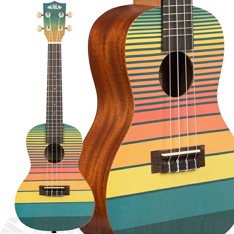 KALA UKULELE KA-SURF-DAWNPATROL[SURF SERIES]《コンサートウクレレ》【送料無料】(ご予約受付中)｜昭和32年創業の老舗　クロサワ楽器