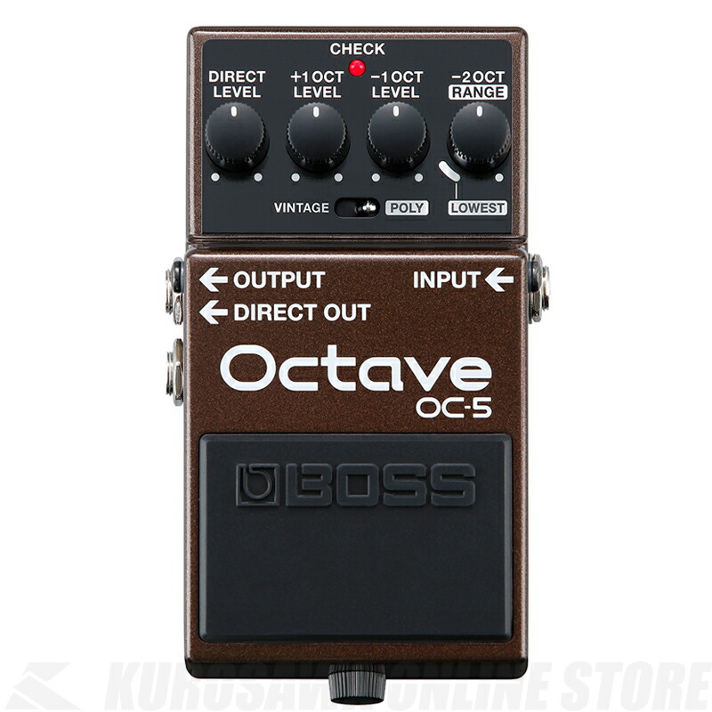 BOSS OC-5 Octave｜昭和32年創業の老舗　クロサワ楽器
