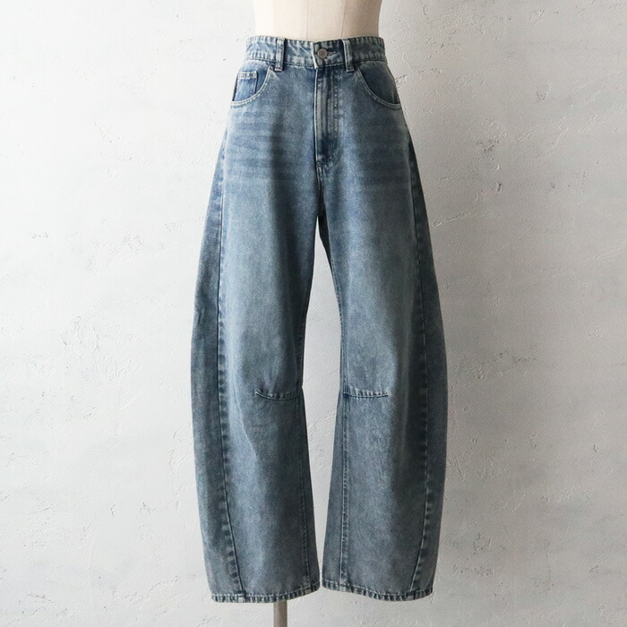 楽天市場】ハイウエストカービーデニムパンツ パンツ カービィー