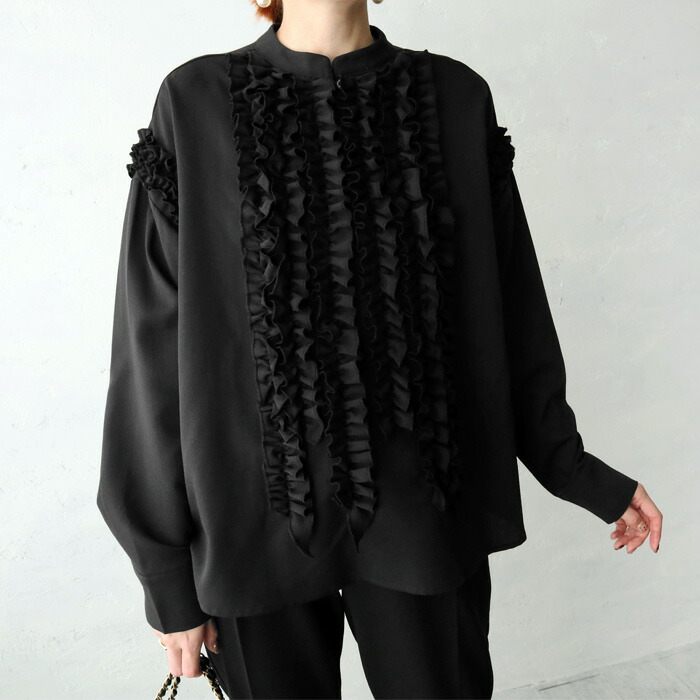 SALE／30%OFF】UNITED ARROWS ペプラム フリルスリーブ ジャカード