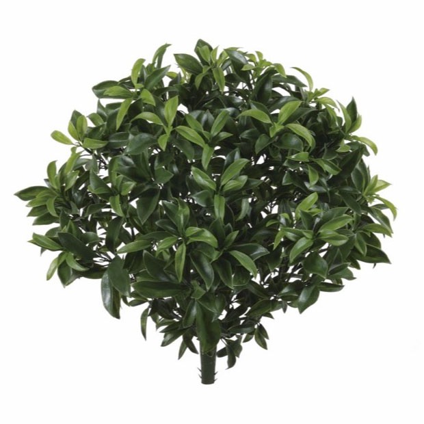 観葉植物 造花 屋外対応 スウィートベイ 45cm ブッシュ 人工観葉植物 フェイクグリーン 光触媒 CT触媒 インテリア 楽ギフ_｜フェイクグリーンの神戸花物語