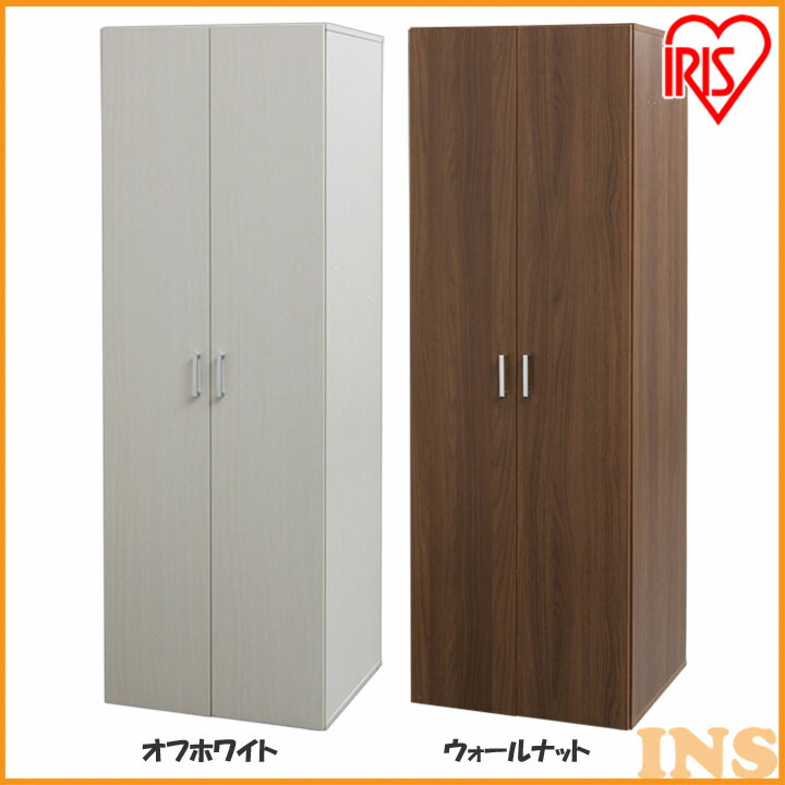 楽天市場 送料無料 ワードローブ Wdr 1860 オフホワイト ウォールナット 収納 たんす タンス 箪笥 洋服 衣類 洋服収納 衣類収納 洋服だんす 洋服ダンス 洋服たんす 洋服タンス 洋服箪笥 シンプル 扉 観音開き クローゼット アイリスオーヤマ 一人暮らし 家具 新生活
