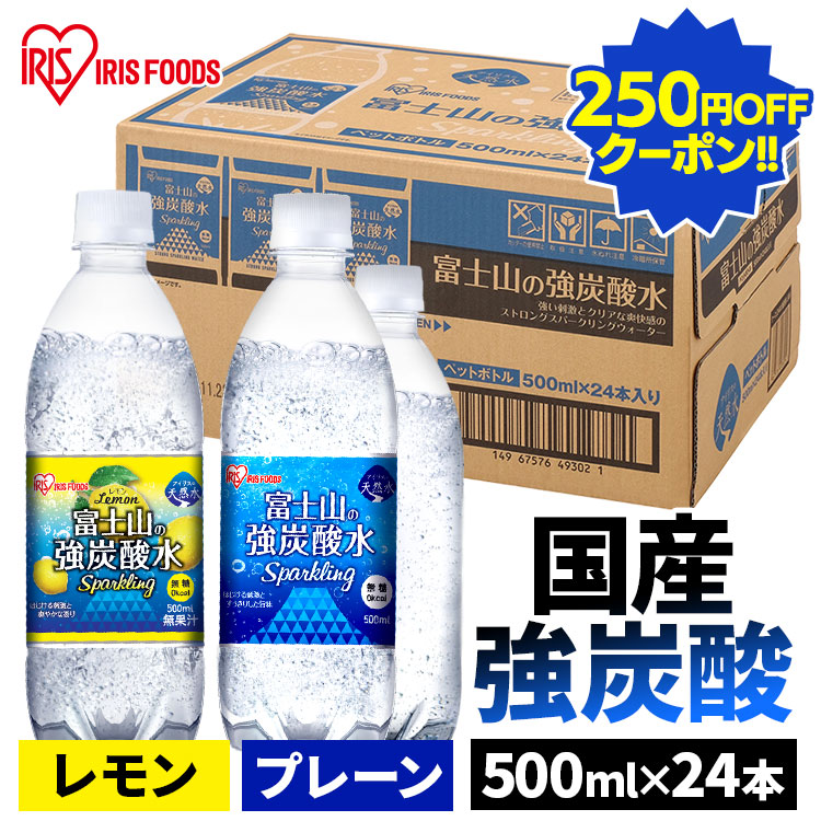 24本 シリカ炭酸水SOL ソール天然水仕込み 500ml D 代引不可2,100円