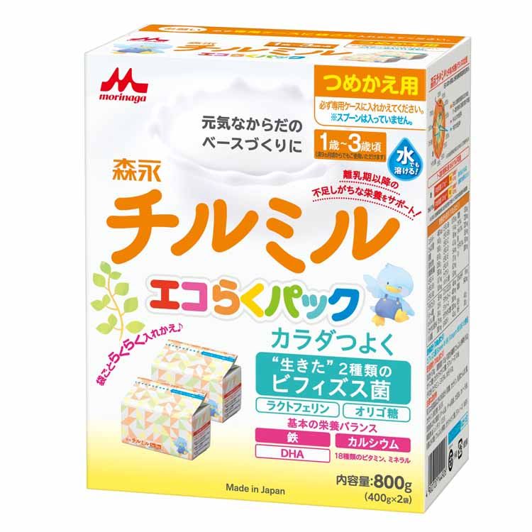 【賞味期限間近】【特売品】森永粉ミルク チルミル800g スティックタイプ9本 Amazon | 【Amazon.co.jp限定】 森永 フォローアップミルク