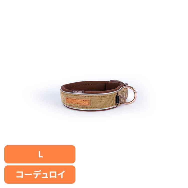 【楽天市場】EZ ネオカラー L コーデュロイ 首輪 大型犬 やさしい 毛 丈夫 簡単 楽 フレブル バックル おしゃれ：快適ホーム