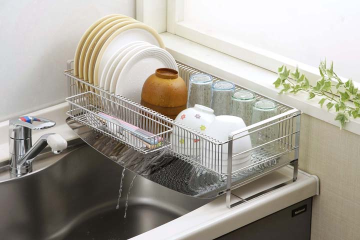 水切りラック 水切りかご ロング 調理器具 38532 ロング 送料無料 水切りラック 水切りかご ロング 調理器具 38532 ロング 送料無料