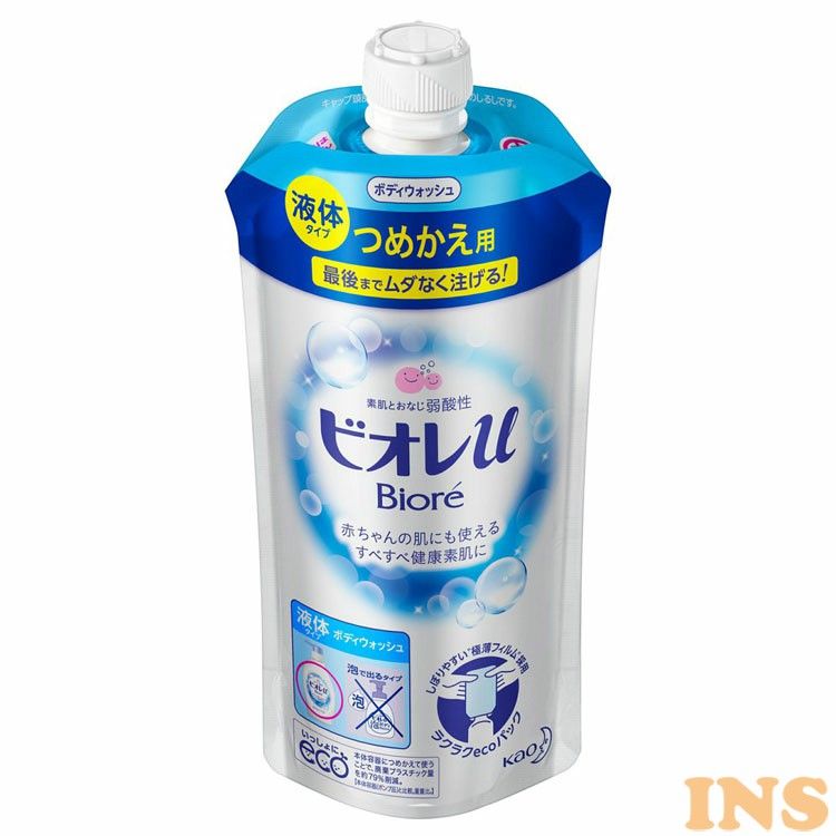 ビオレu ボディソープ(液体タイプ) 詰め替え用 2本セット LOHACO - 【数量限定】ビオレu ザ ボディ ジェル すっきりタイプ