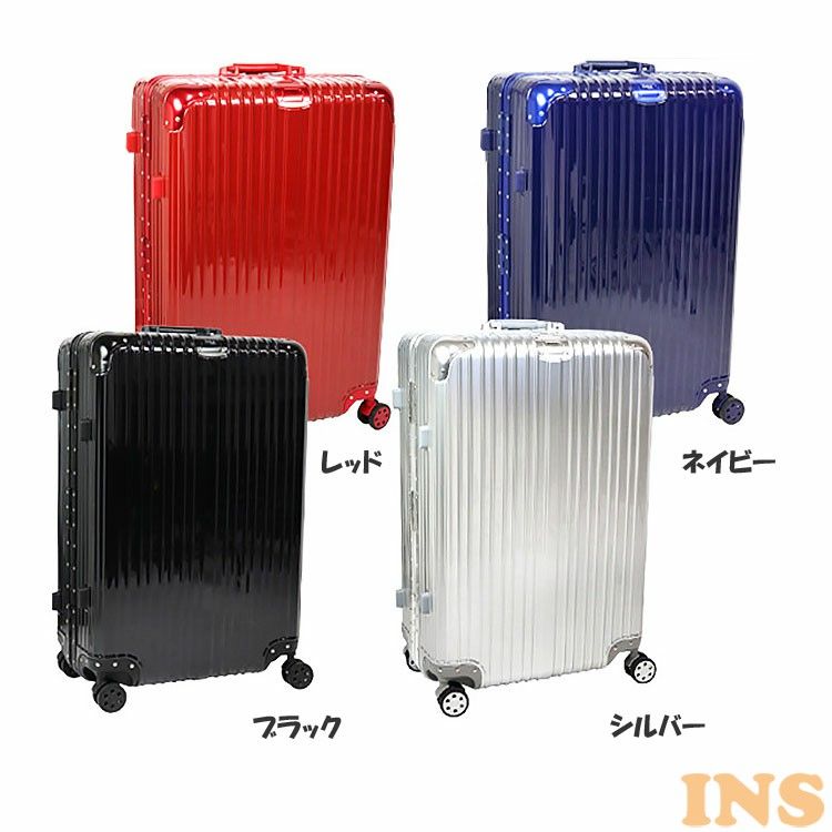 魅了 のアルミフレーム 送料無料 80l Absポリカーボネート製 頑丈 Absポリカーボネート製 スーツケースdolce Sis 旅行 スーツケース キャリーバッグ Tsaロック L Wキャスター アルミフレーム 4輪 Viaggio Al03 L 送料無料 Absポリカーボネート製 4輪 W キャスター 80l