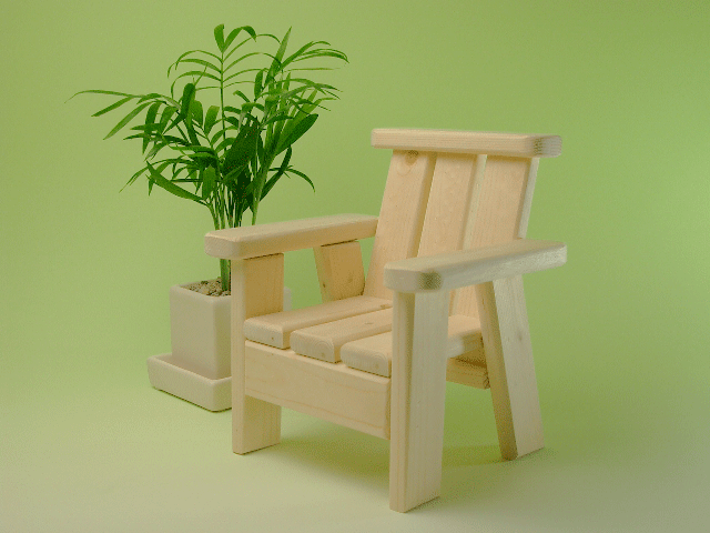 green nursery chair