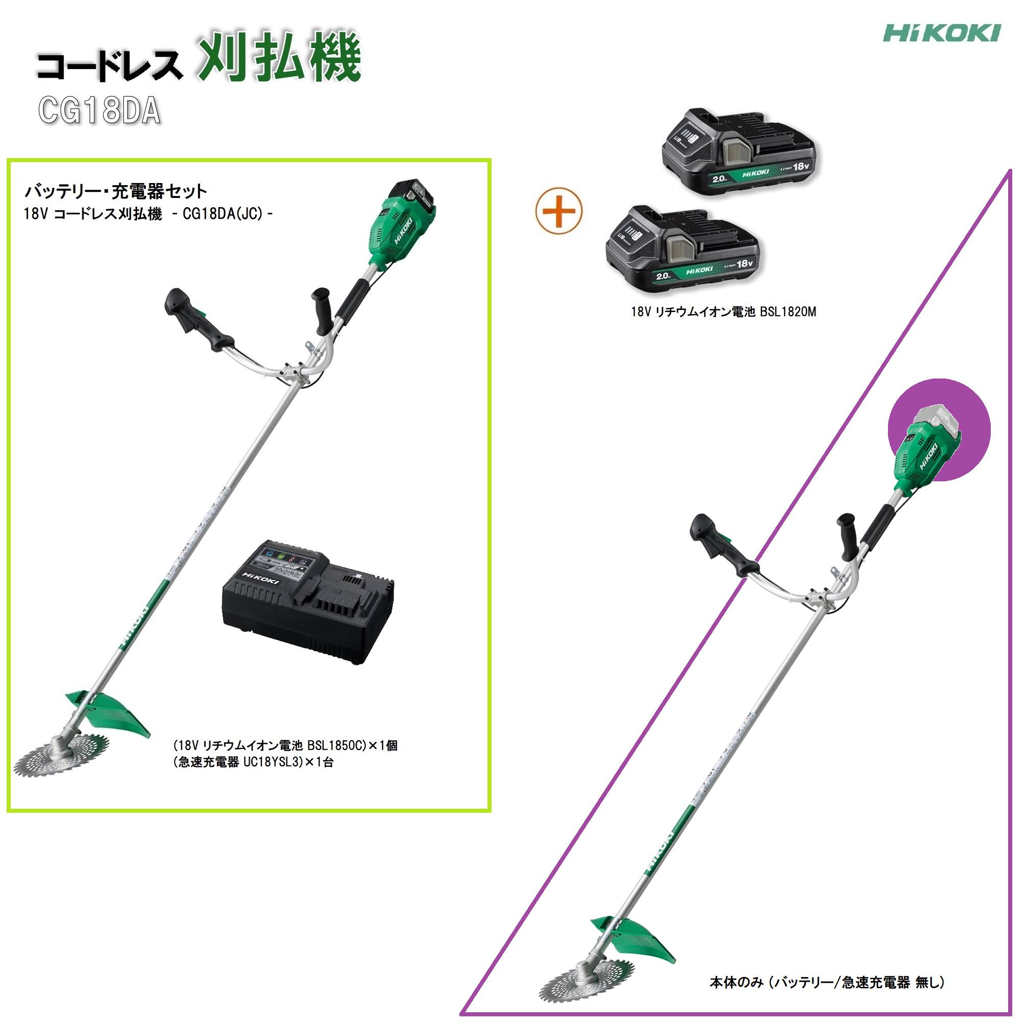 楽天市場】[数量限定] CG18DA 【本体のみ or 本体・充電器・標準