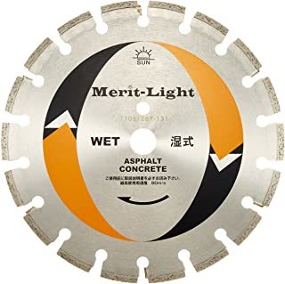 湿式 メリットライト 旭ダイヤモンド工業 14インチ Merit Light ダイヤモンドブレード 14吋 WET 湿式ダイヤモンドブレード ブレード ダイヤ刃 エンジンカッター 用 14\
