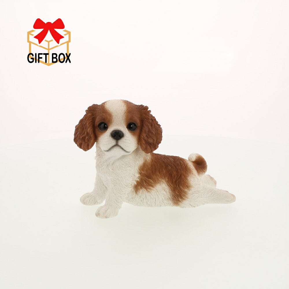 楽天市場】犬の置物 キャバリア バスタブドッグ ワンちゃん いぬ